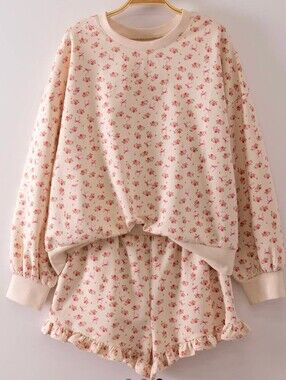 Large Women's Buttery Soft Bloom & Unwind Set- NWT